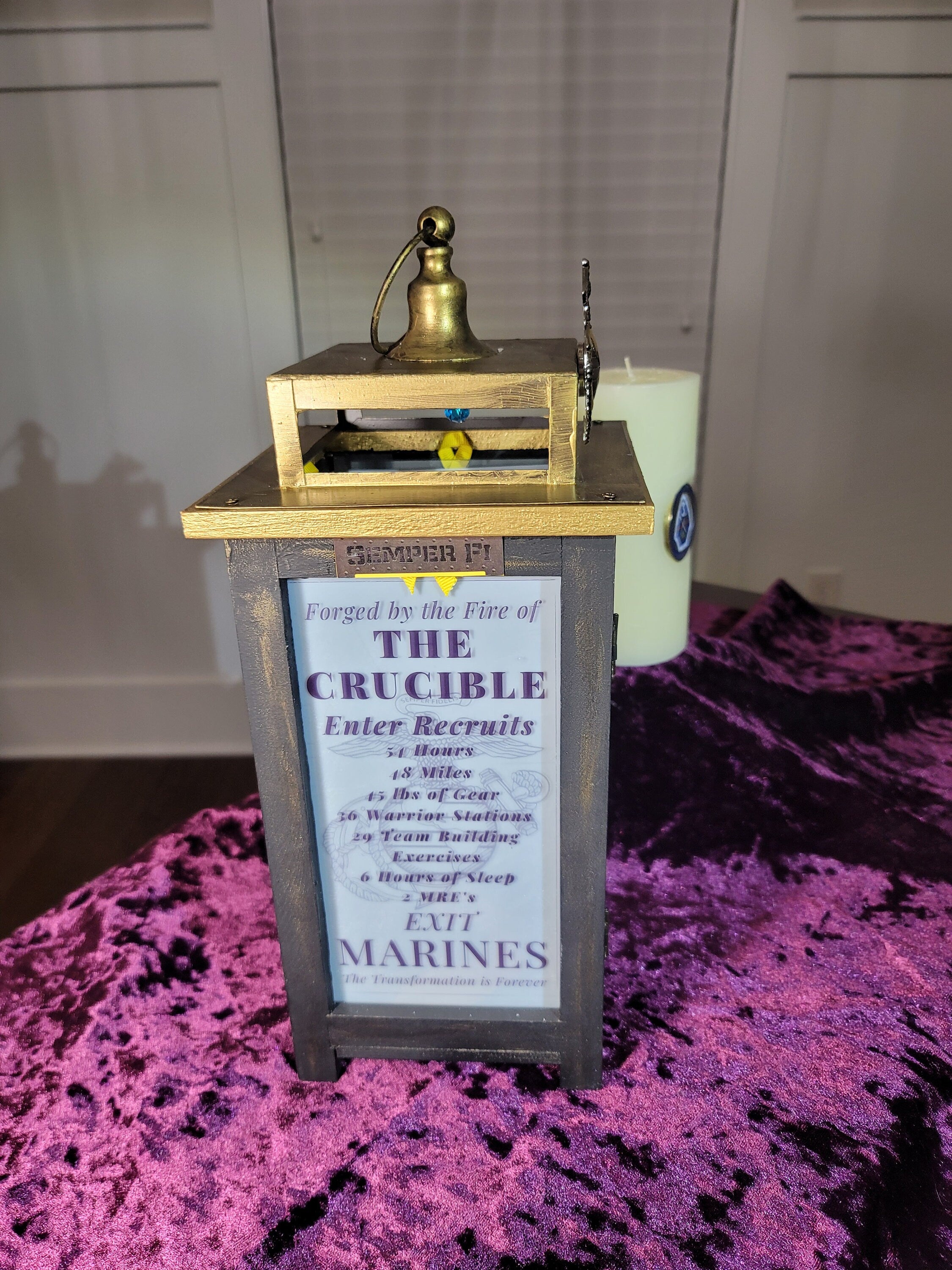ADD-ON: Custom Charm for Crucible Lantern or Marine Mom Bracelet