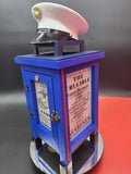 Dress Blues USMC Crucible Lantern with LED Candle | Handcrafted by Veterans | Bootcamp Gift