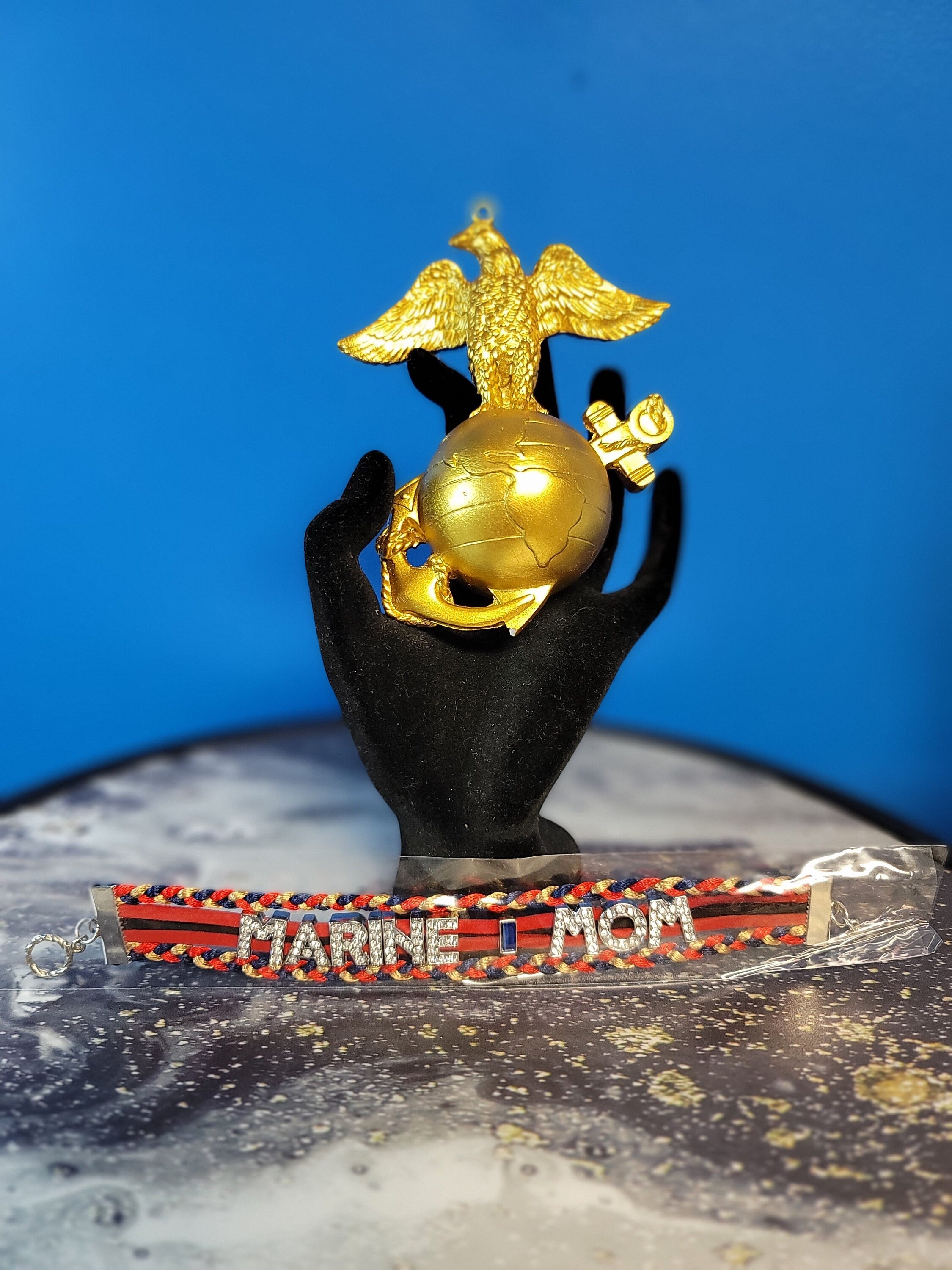 ADD-ON: Extra Letter or Number for Marine Mom Bracelet (9 Included)