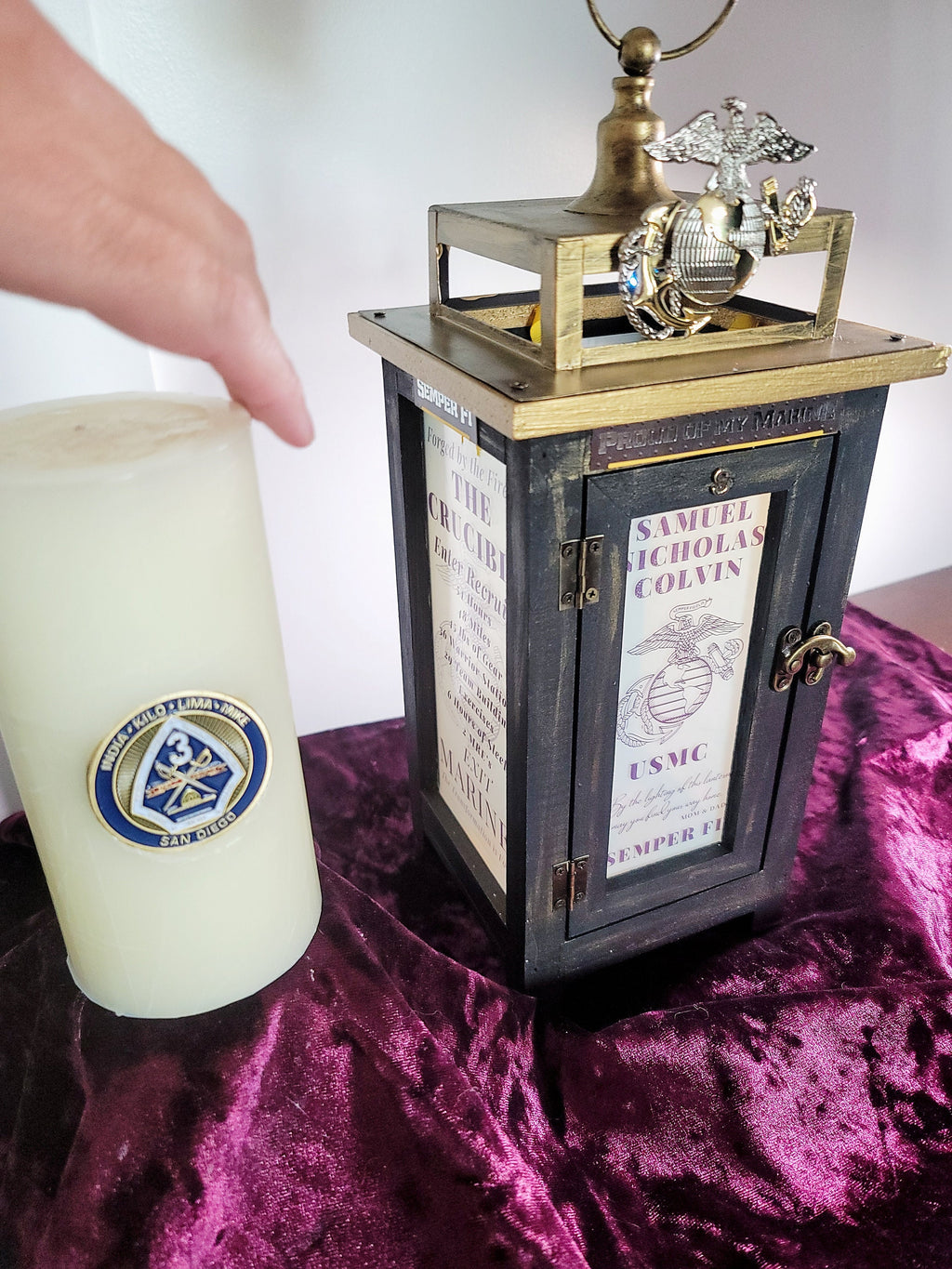ADD-ON: Custom Charm for Crucible Lantern or Marine Mom Bracelet