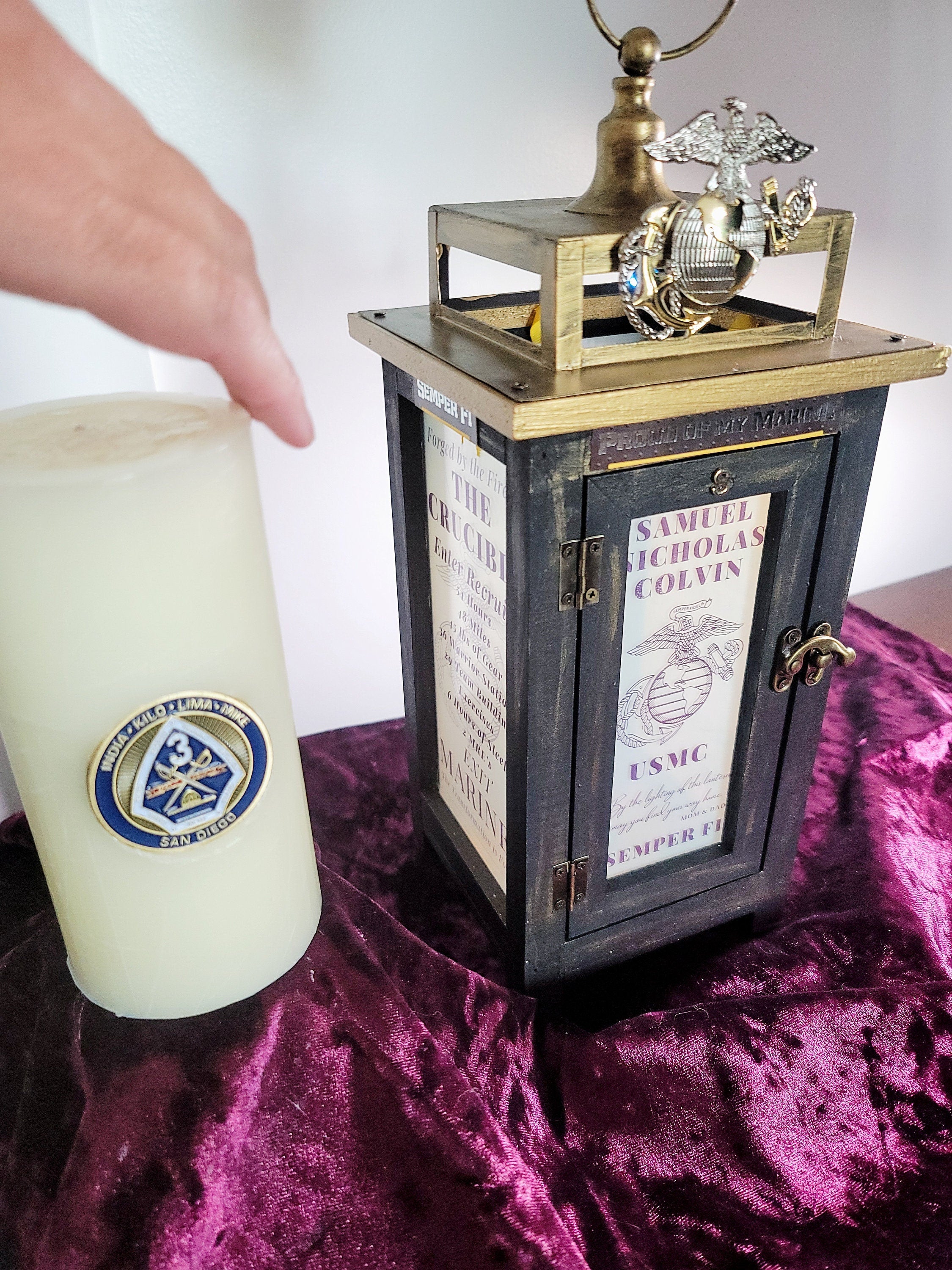 ADD-ON: Custom Charm for Crucible Lantern or Marine Mom Bracelet