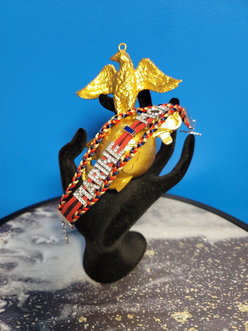 ADD-ON: Extra Letter or Number for Marine Mom Bracelet (9 Included)