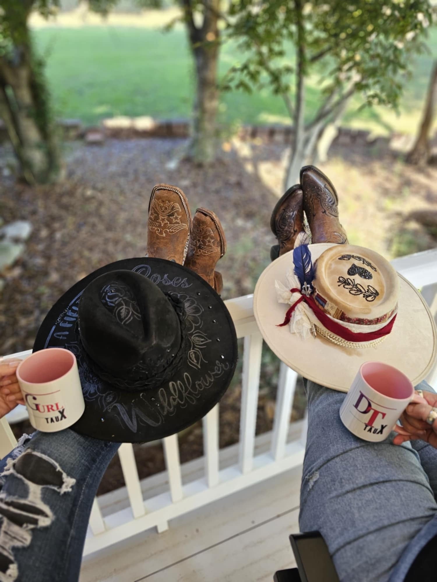 Custom Burned Hat Design | Handcrafted by Veteran | Unique Western Art