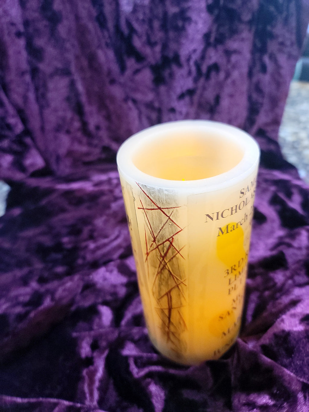 LED Crucible Candle for Lantern | USMC Bootcamp Gift | Veteran-Made