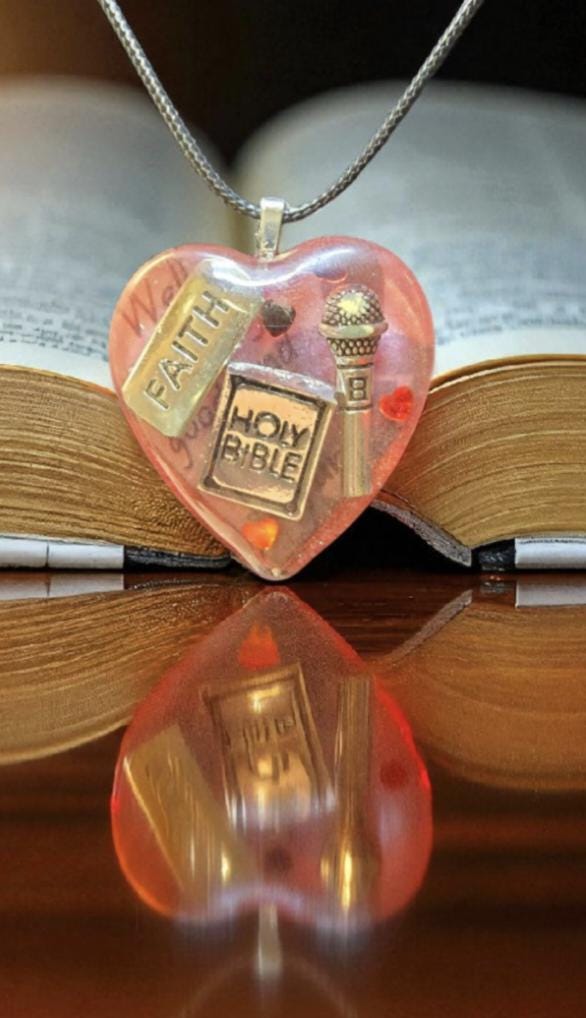 Charlie Kirk Faith Pendant | Handcrafted Christian Jewelry with Cross Charm