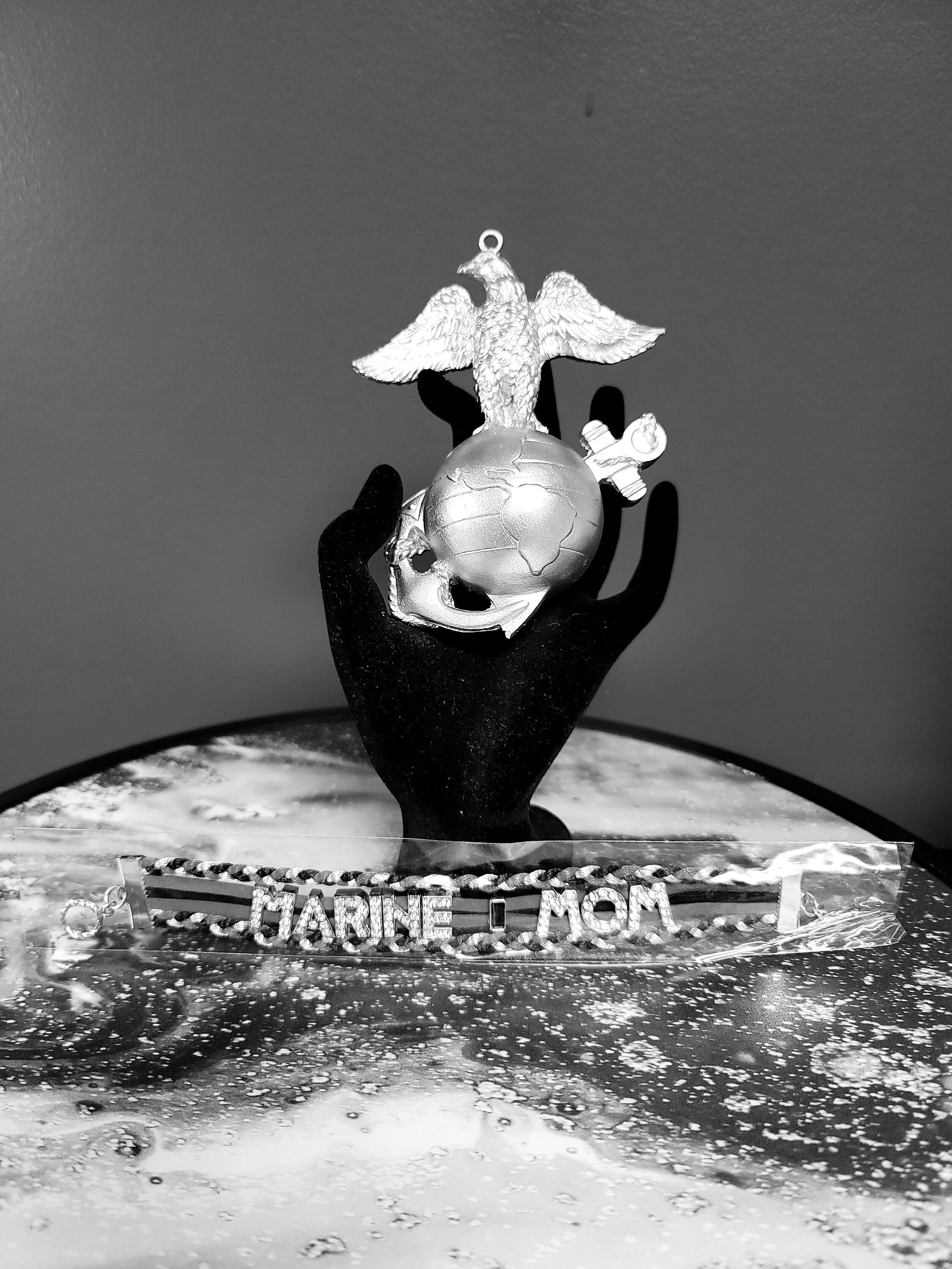 ADD-ON: Extra Letter or Number for Marine Mom Bracelet (9 Included)